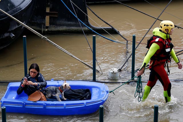 A 'flood crisis' centre has been launched in Paris to monitor the River Seine after the wettest recorded May since 1882