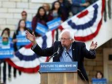 US election 2016: Bernie Sanders promises a 'contested convention'