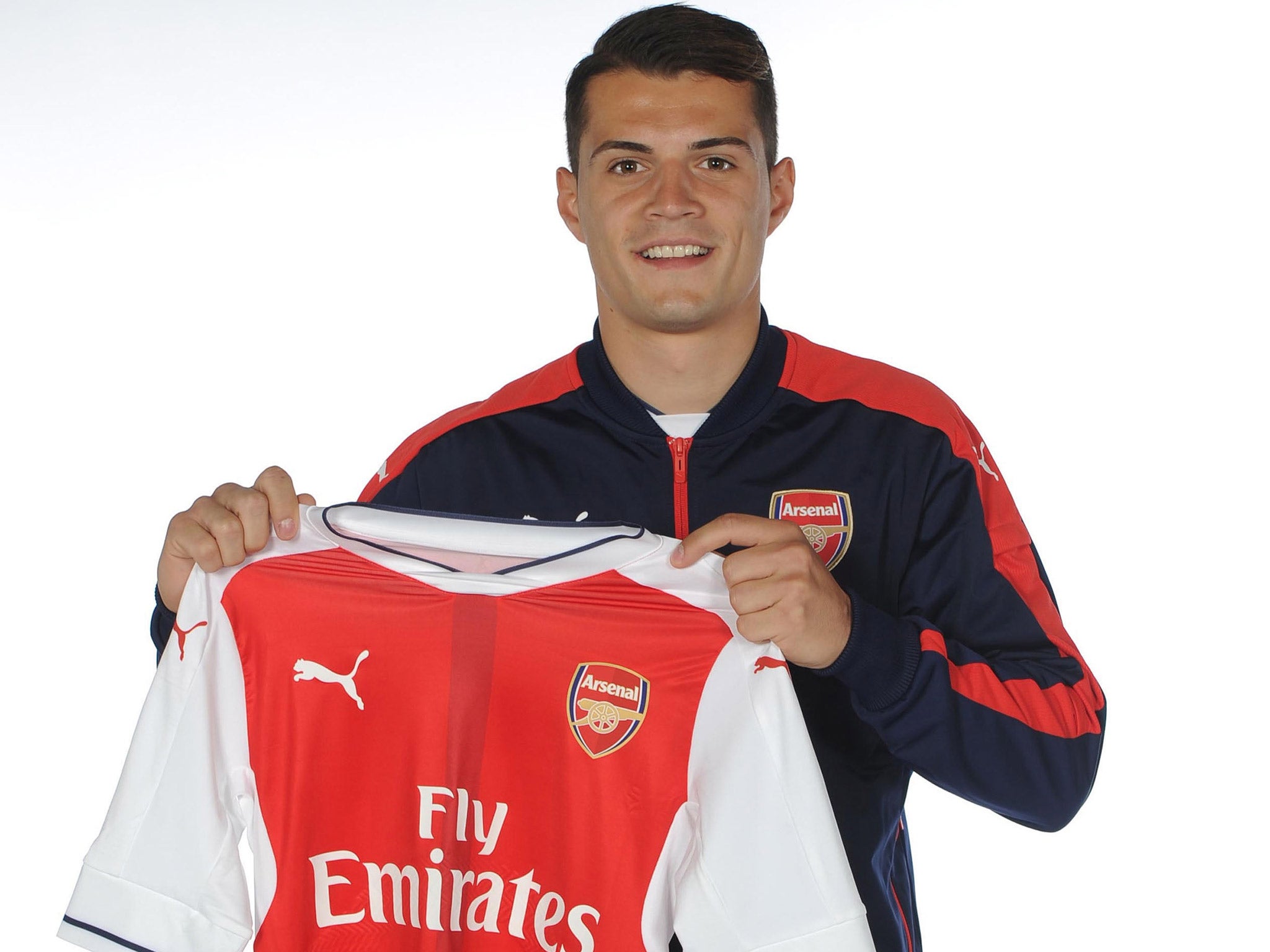 &#13;
Arsenal signed Granit Xhaka this summer &#13;