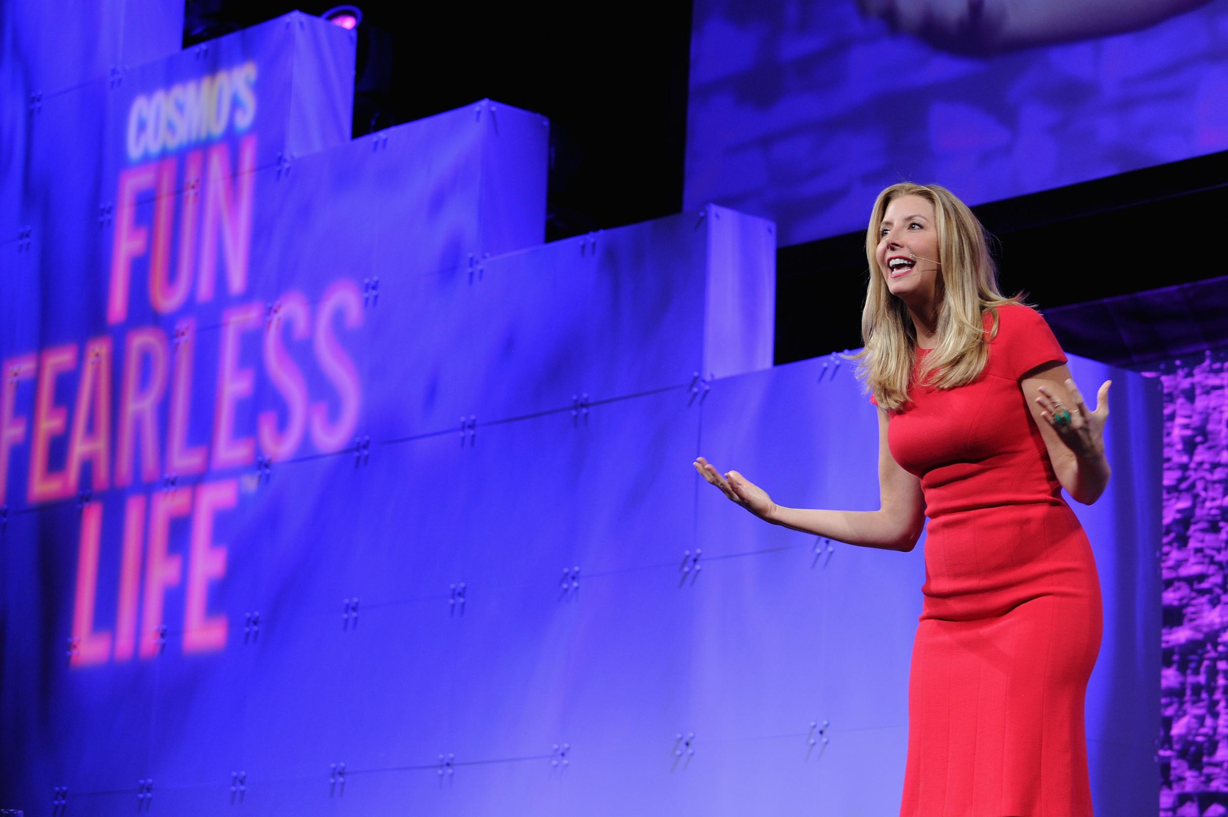 Sara Blakely, Creator of SPANX speaks onstage during Cosmopolitan Magazine's Fun Fearless Life Conference