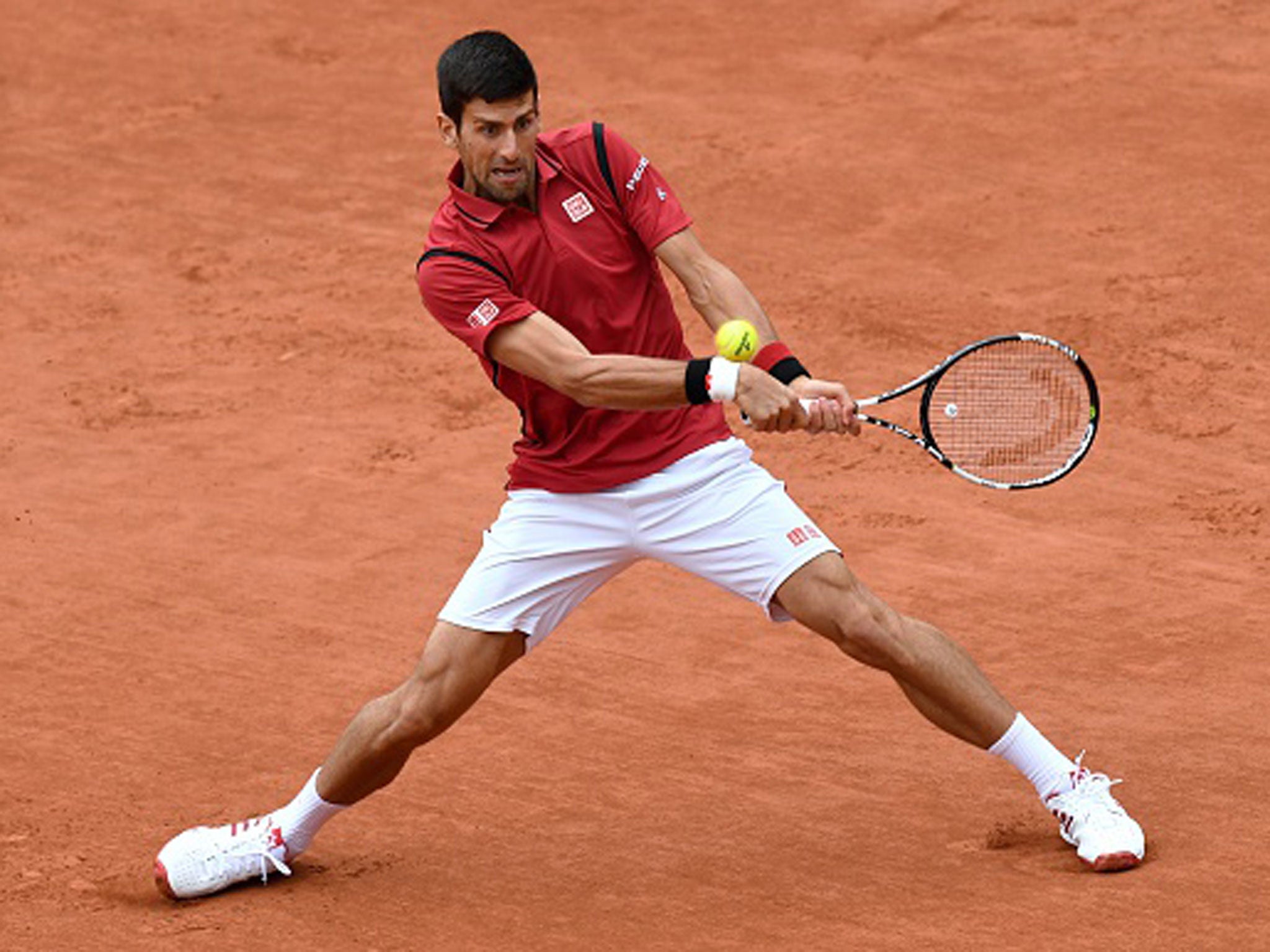 Top seed Novak Djokovic faces Tomas Berdych for a place in the semi-finals (Getty)