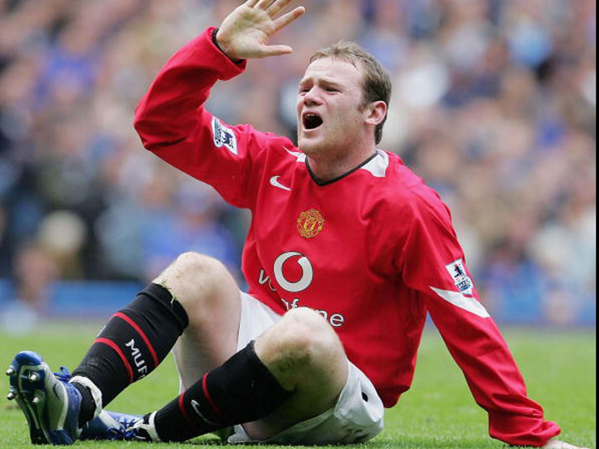 A foot injury suffered at Chelsea before the 2006 World Cup limited Wayne Rooney's impact on the finals (Getty)