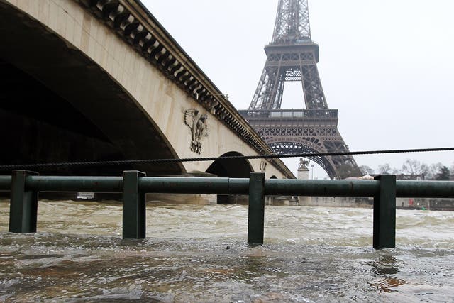 Paris floods on average once a century. The last occurred in 1910