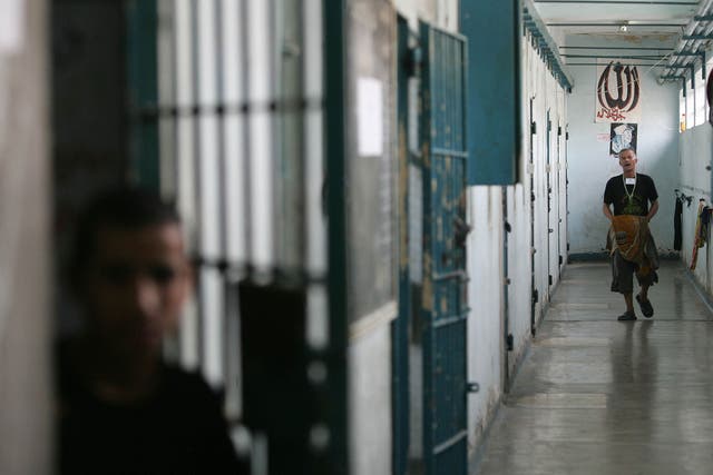 The prisoners were executed inside Gaza's central prison