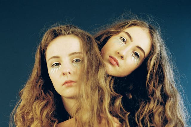 Twin-a-likes: childhood friends Rosa Walton and Jenny Hollingworth make up the duo Let's Eat Grandma
