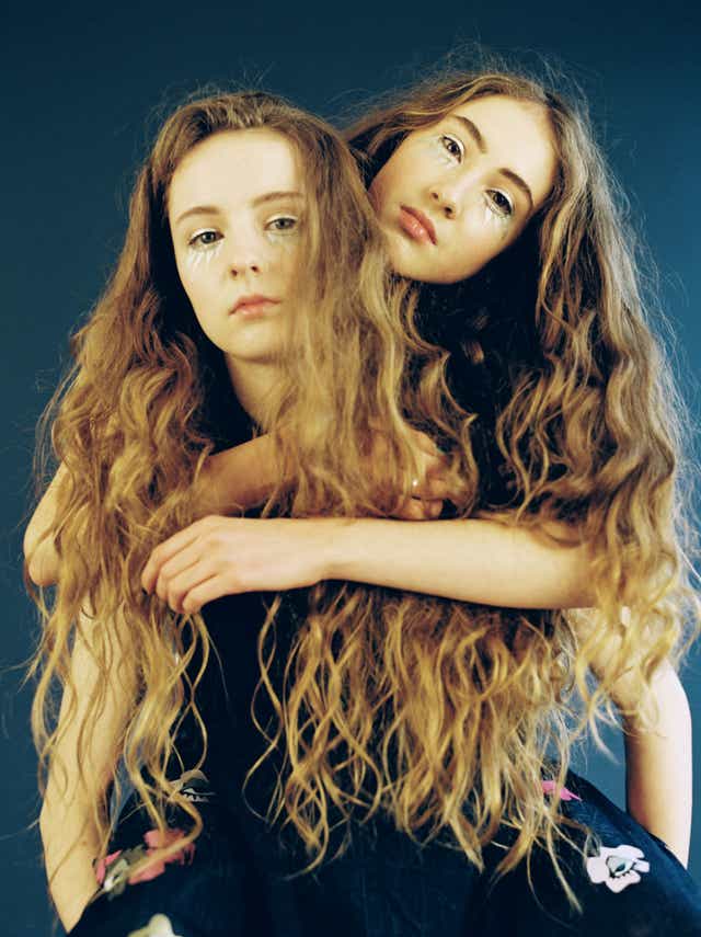 Twin-a-likes: childhood friends Rosa Walton and Jenny Hollingworth make up the duo Let's Eat Grandma