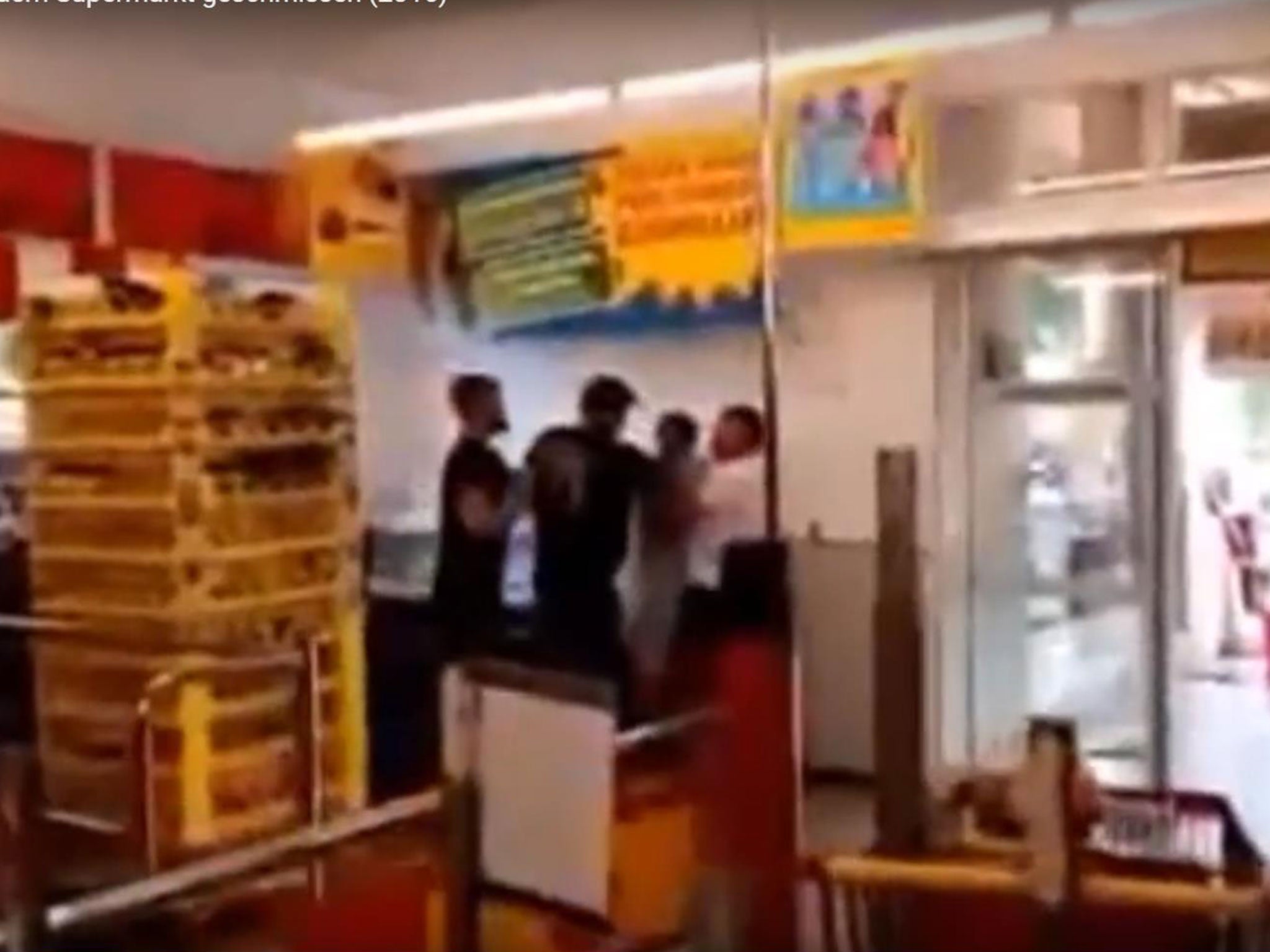 Footage showed the Iraqi asylum seeker being beaten and dragged out of a supermarket in Arnsdorf by suspected vigilantes on 21 May