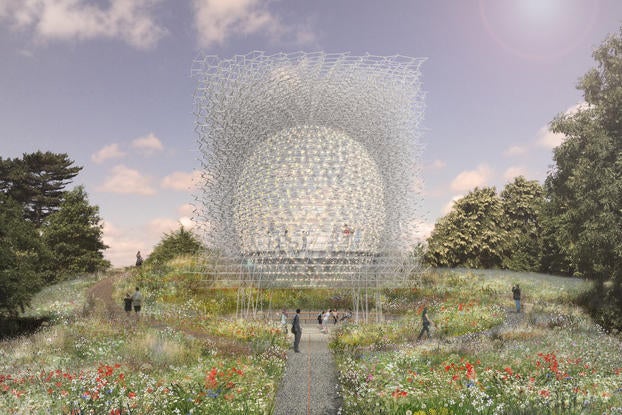 The Hive will 'immerse visitors in the life of bees' thanks to Wolfgang Buttress