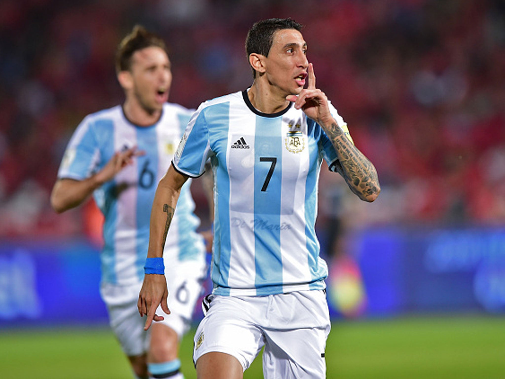 &#13;
Angel di Maria will seek to improve Argentina's recent record - losing three of the last four finals (Getty)&#13;