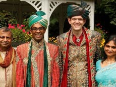 Read more

Traditional Indian parents throw son elaborate gay Hindu wedding