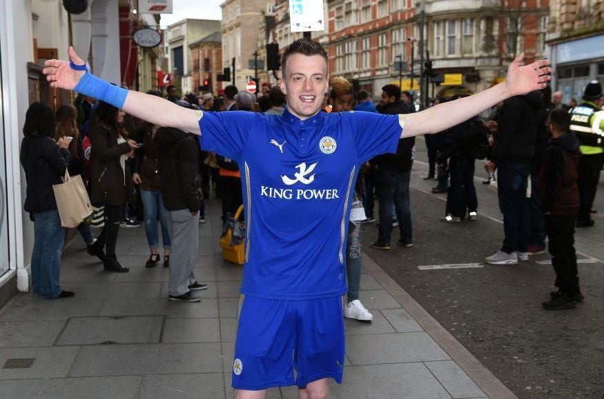 Lookalike Lee Chapman has been blocked by Jamie Vardy on social media and labelled 'a stalker' by his wife