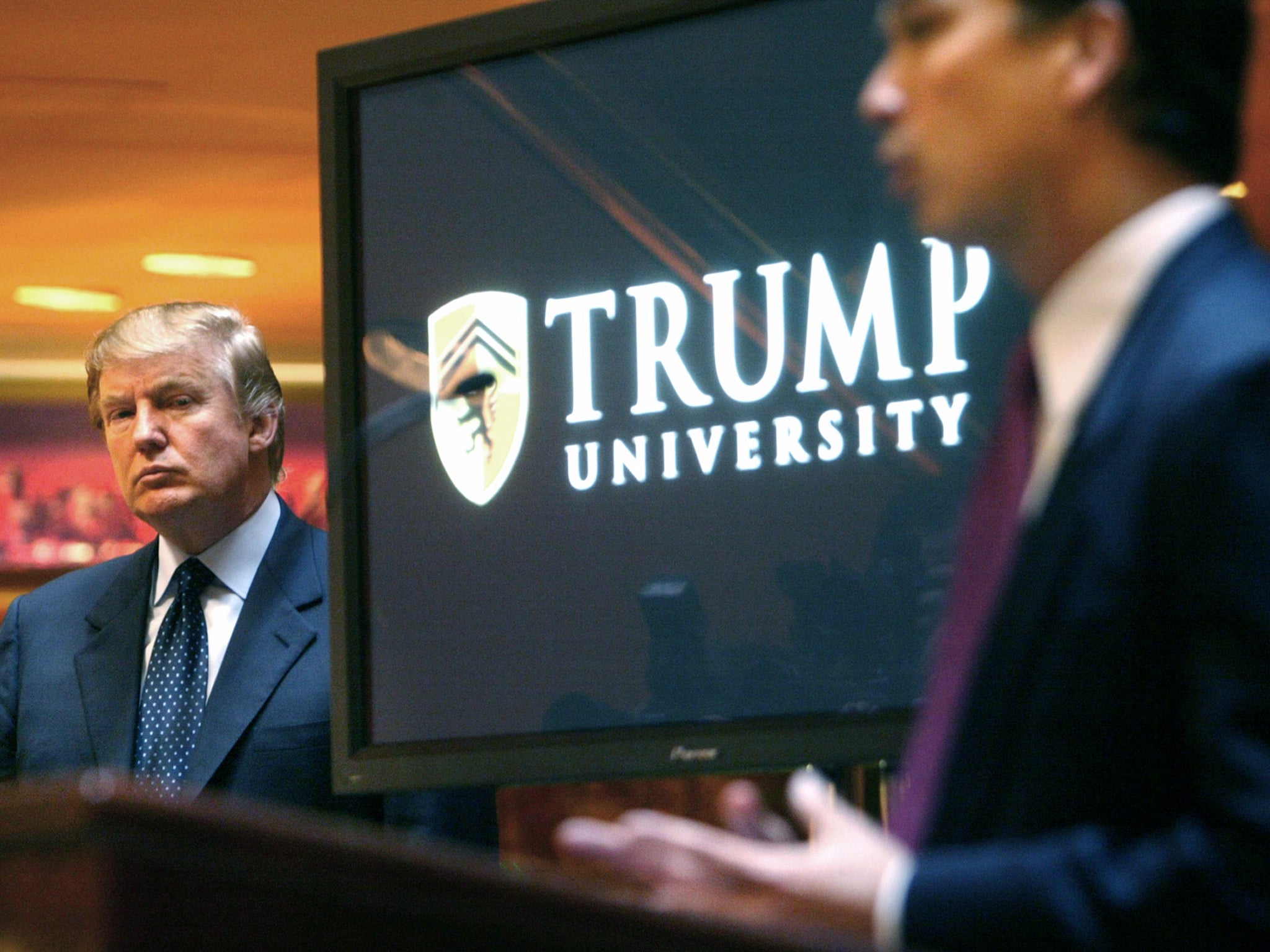 Trump University has been accused of draining students financially