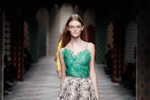 1970s sentiment saw Gucci’s creative director Alessandro Michele suffuse the catwalk with three-dimensional quality