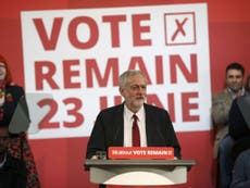 EU referendum: Former Labour leaders unite against Brexit – without Jeremy Corbyn