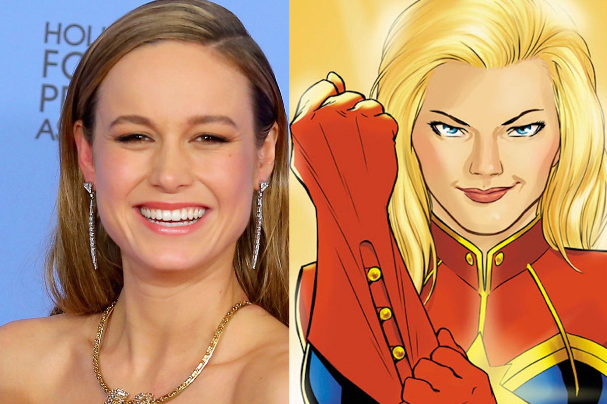 Brie Larson is in talks to star as Marvel's Carol Danvers.