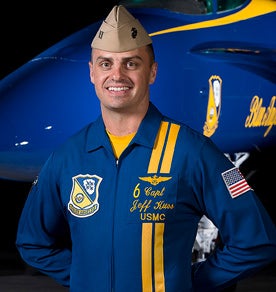 Capt Jeff Kuss Blue Angels/NAVY