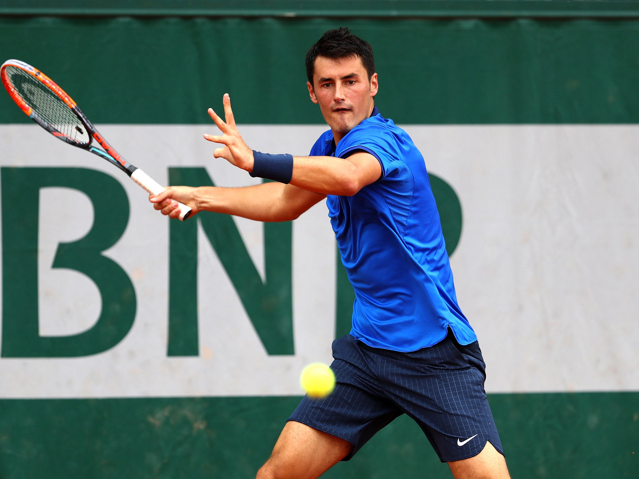 Tomic has drawn sharp criticism for his behaviour