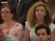 EU referendum: David Cameron condemned for 'waffling' by student during Sky News debate