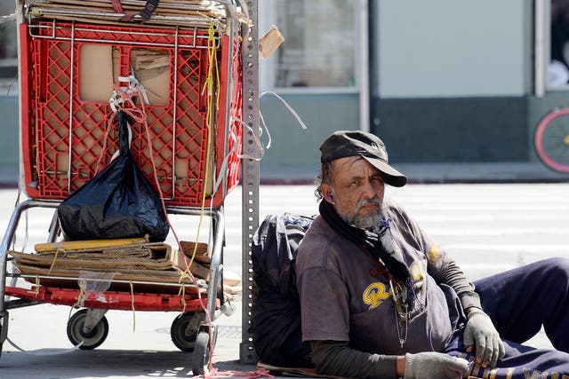 There are thought to be over 46,000 homeless people living in LA County at present 