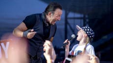Read more

The 9-year-old Springsteen fan who stole the show at his Glasgow gig