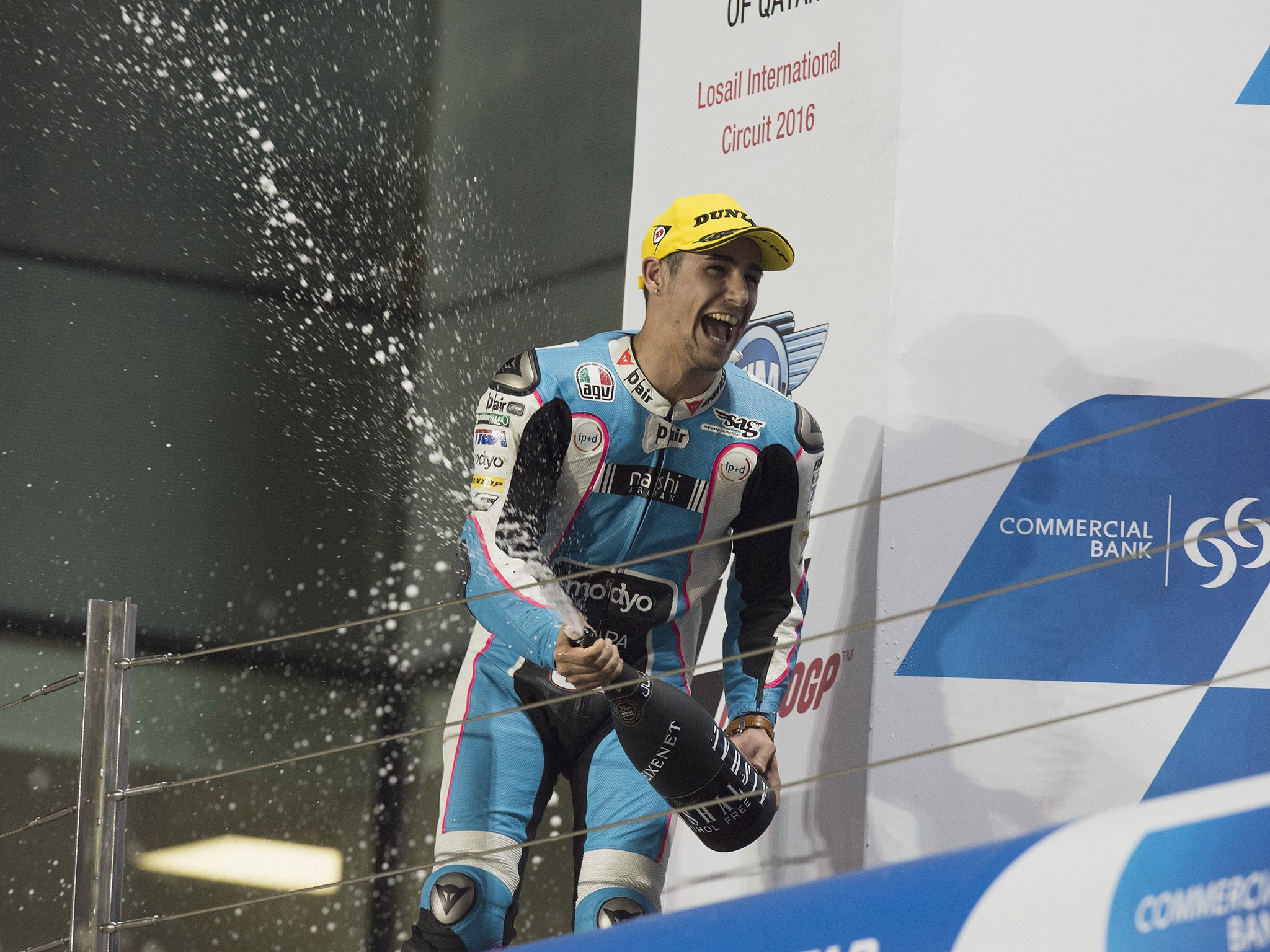 Salom finished second in this season's Qatar Grand Prix