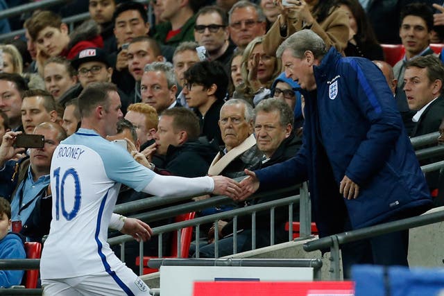 Wayne Rooney ended up playing through the middle when it should have been Harry Kane and Jamie Vardy