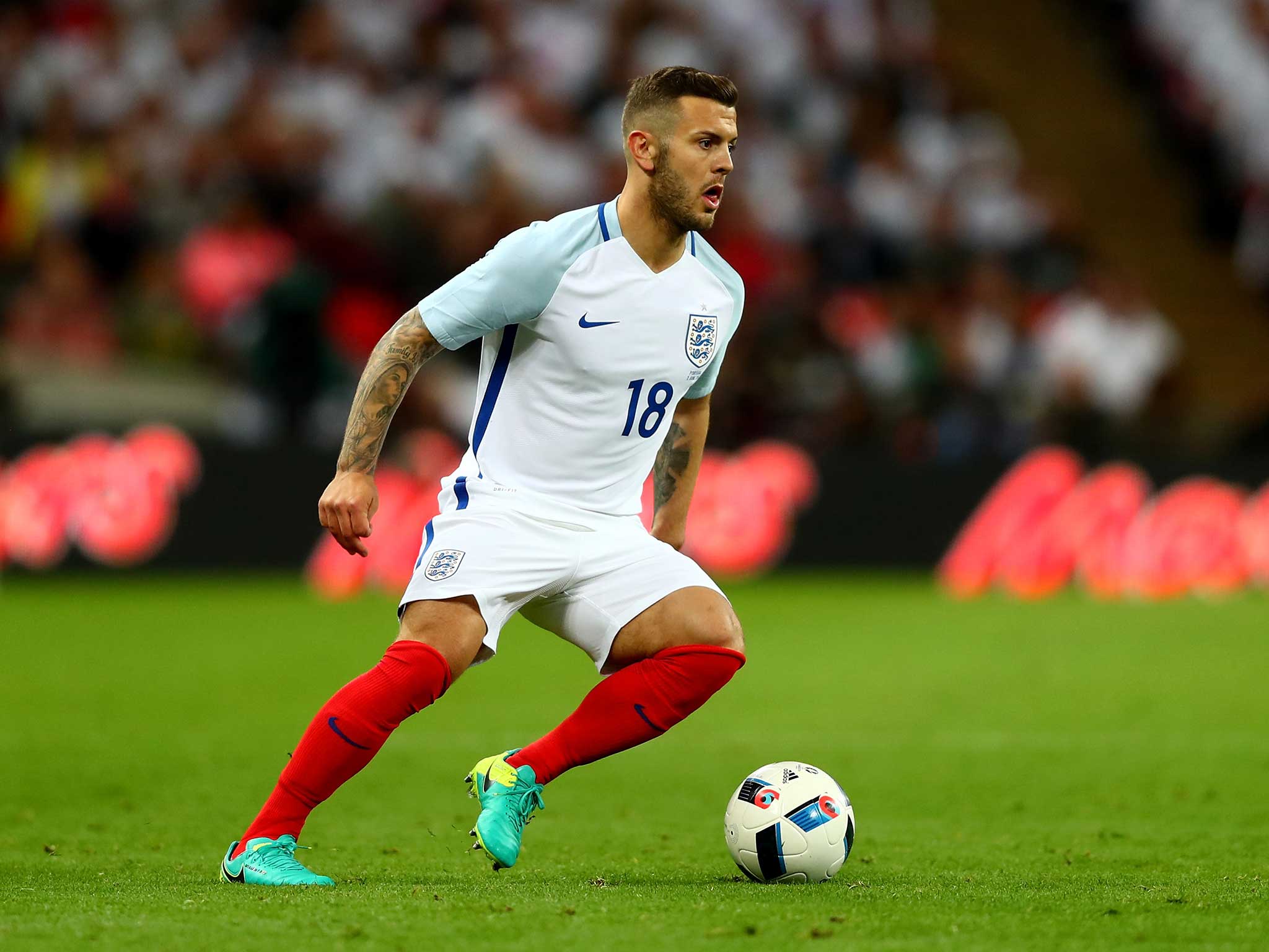 Jack Wilshere's presence in the squad has been called into question