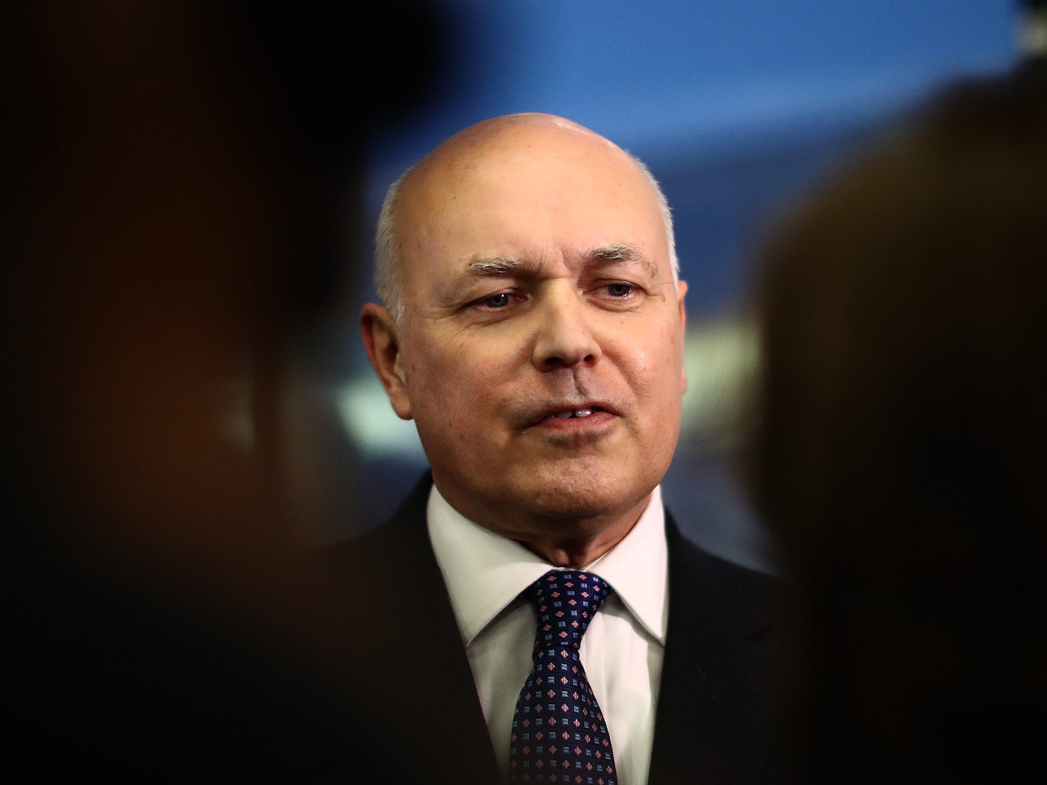 Iain Duncan Smith was Work and Pensions Secretary until earlier this year, when he resigned over benefits cuts