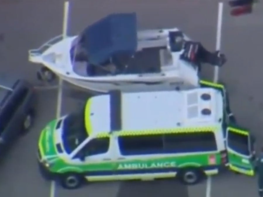 The attack took place in the popular spot of Mindarie in Perth