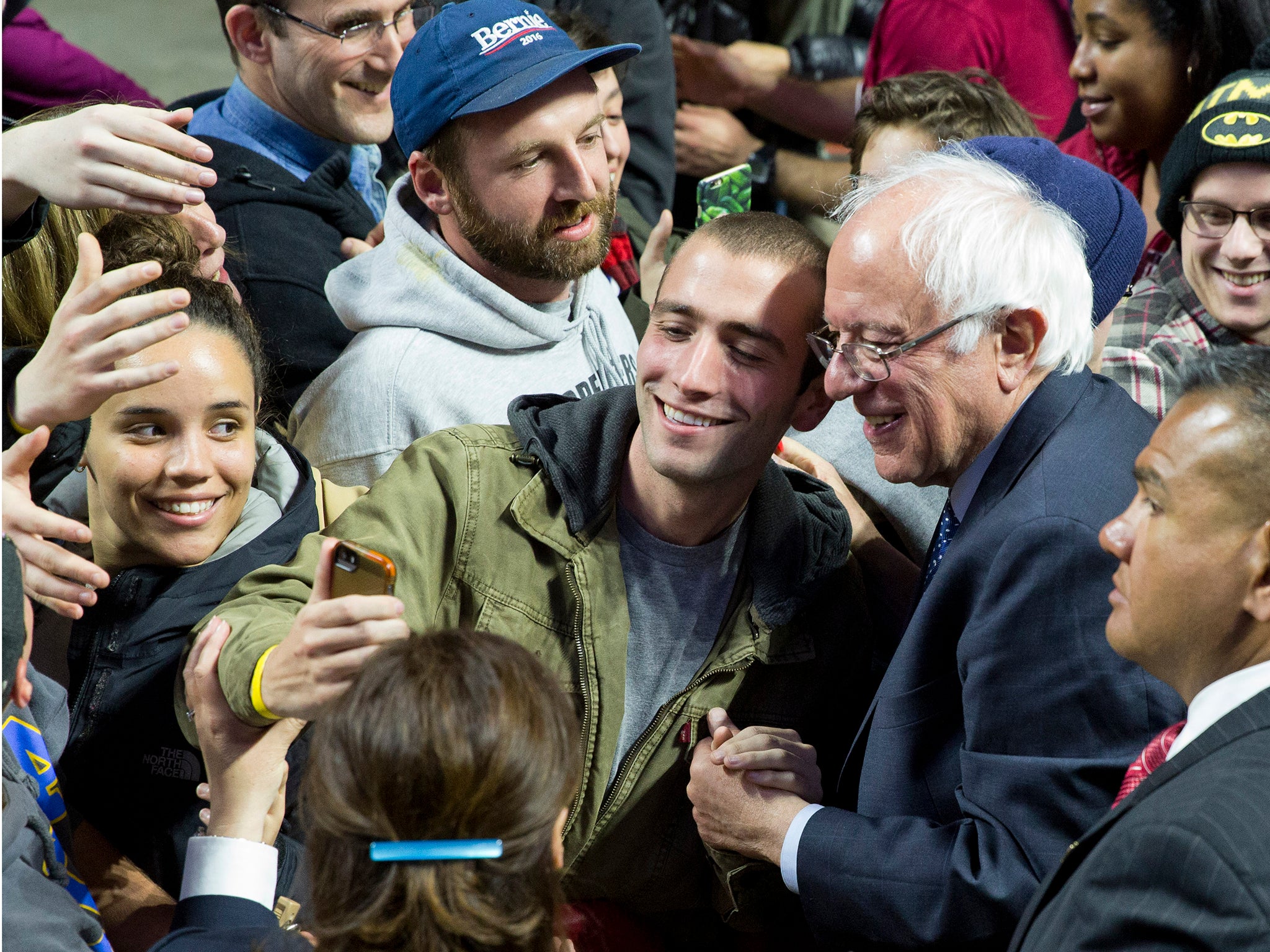 Bernie Sanders has more supporters under the age of 30 than Clinton and Trump combined