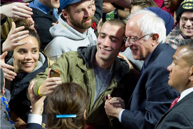 Bernie Sanders has more supporters under the age of 30 than Clinton and Trump combined