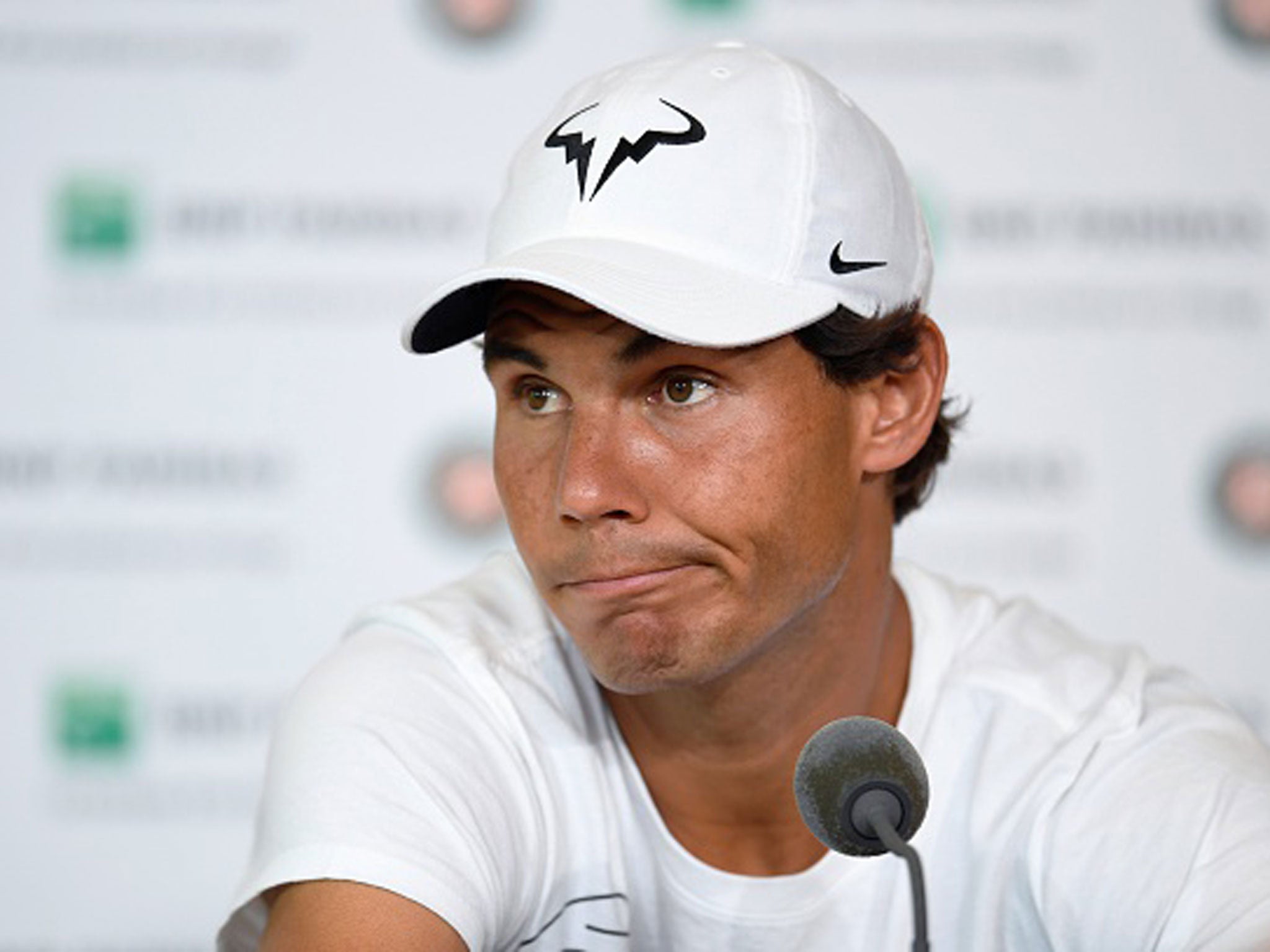 Nadal pulled out of the French Open last month