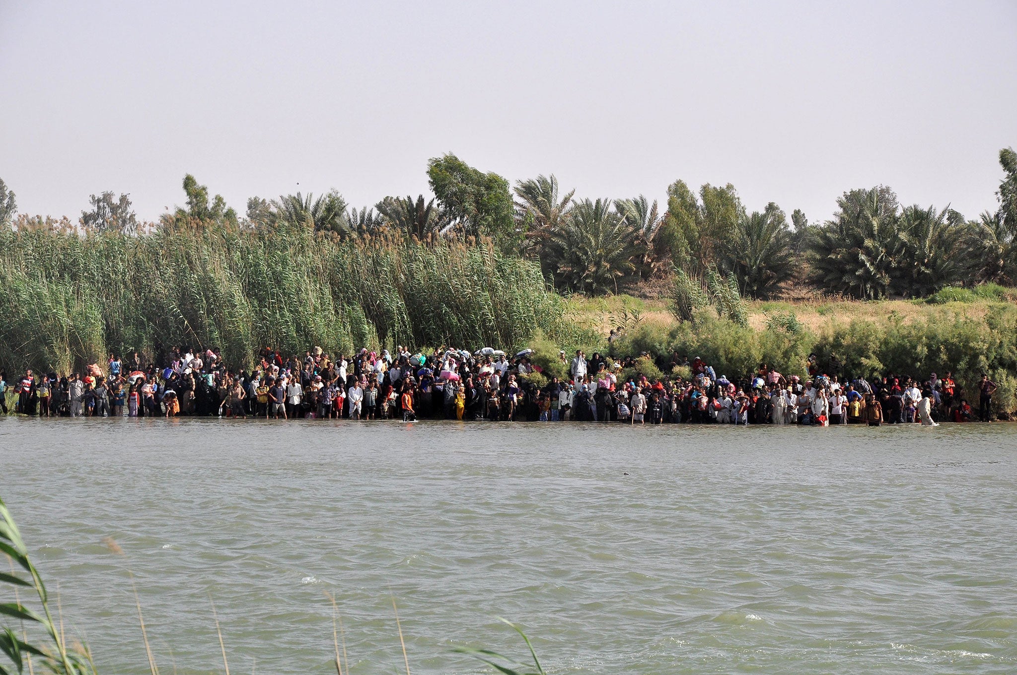 Up to 60,000 civilians were feared trapped in Fallujah at the start of the Iraqi operation