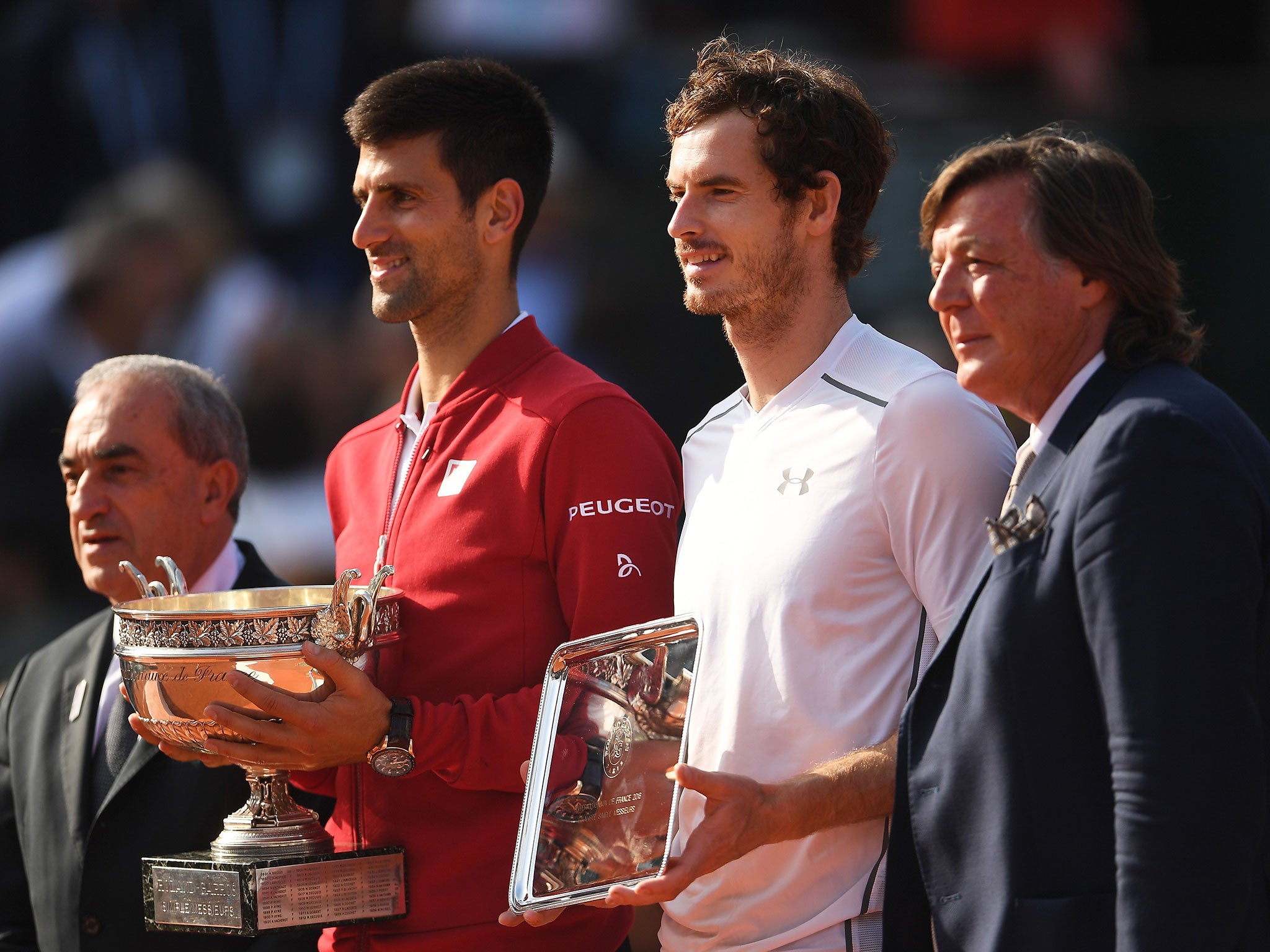 Murray said he did not regret being part of an era in which his three biggest rivals have now won all four Grand Slam titles