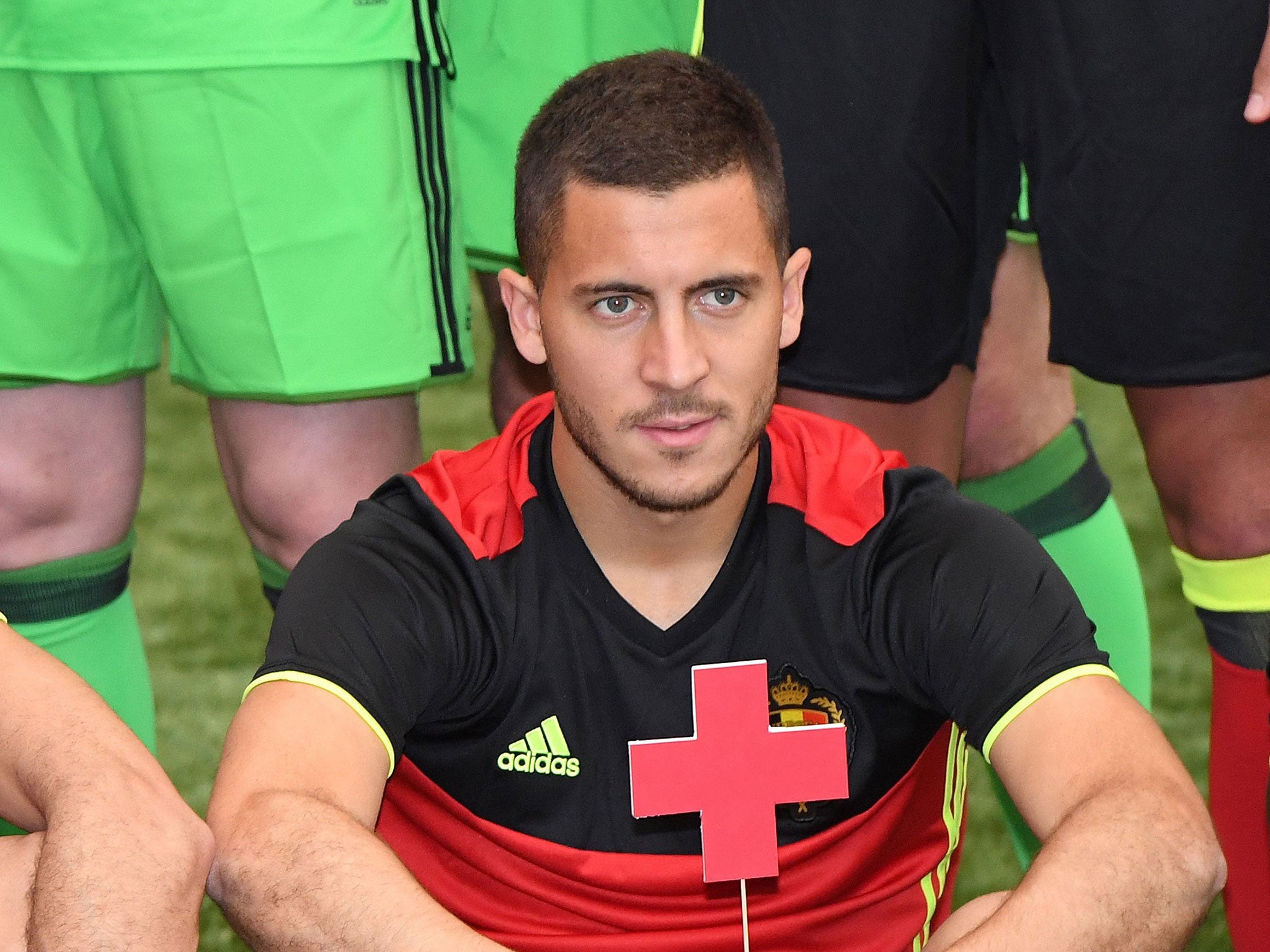 Eden Hazard will be in action for Belgium