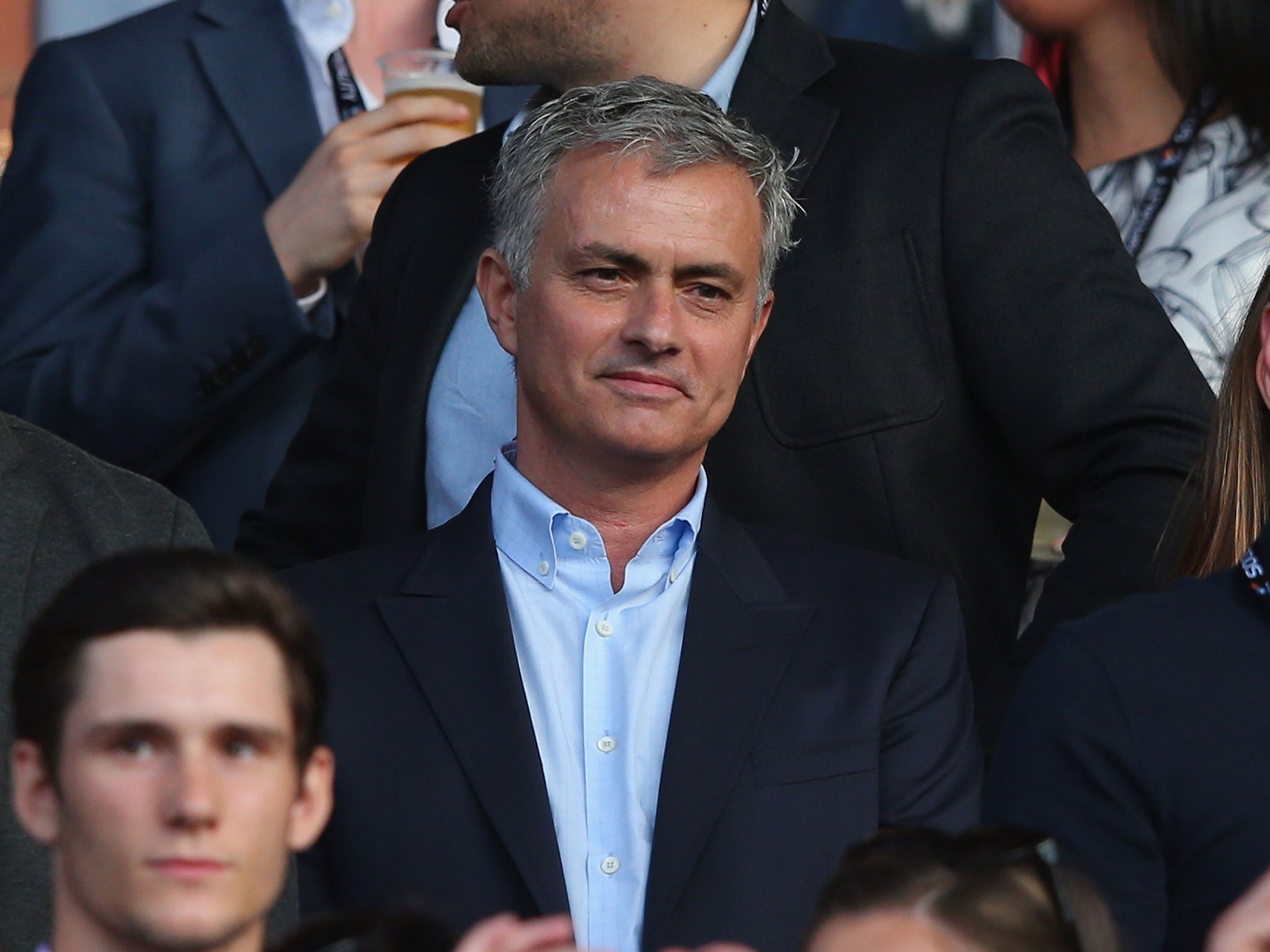 Jose Mourinho at Old Trafford for Soccer Aid