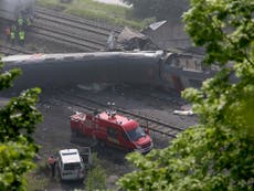 Belgium train crash: Three killed and 10 injured after collision near Liege