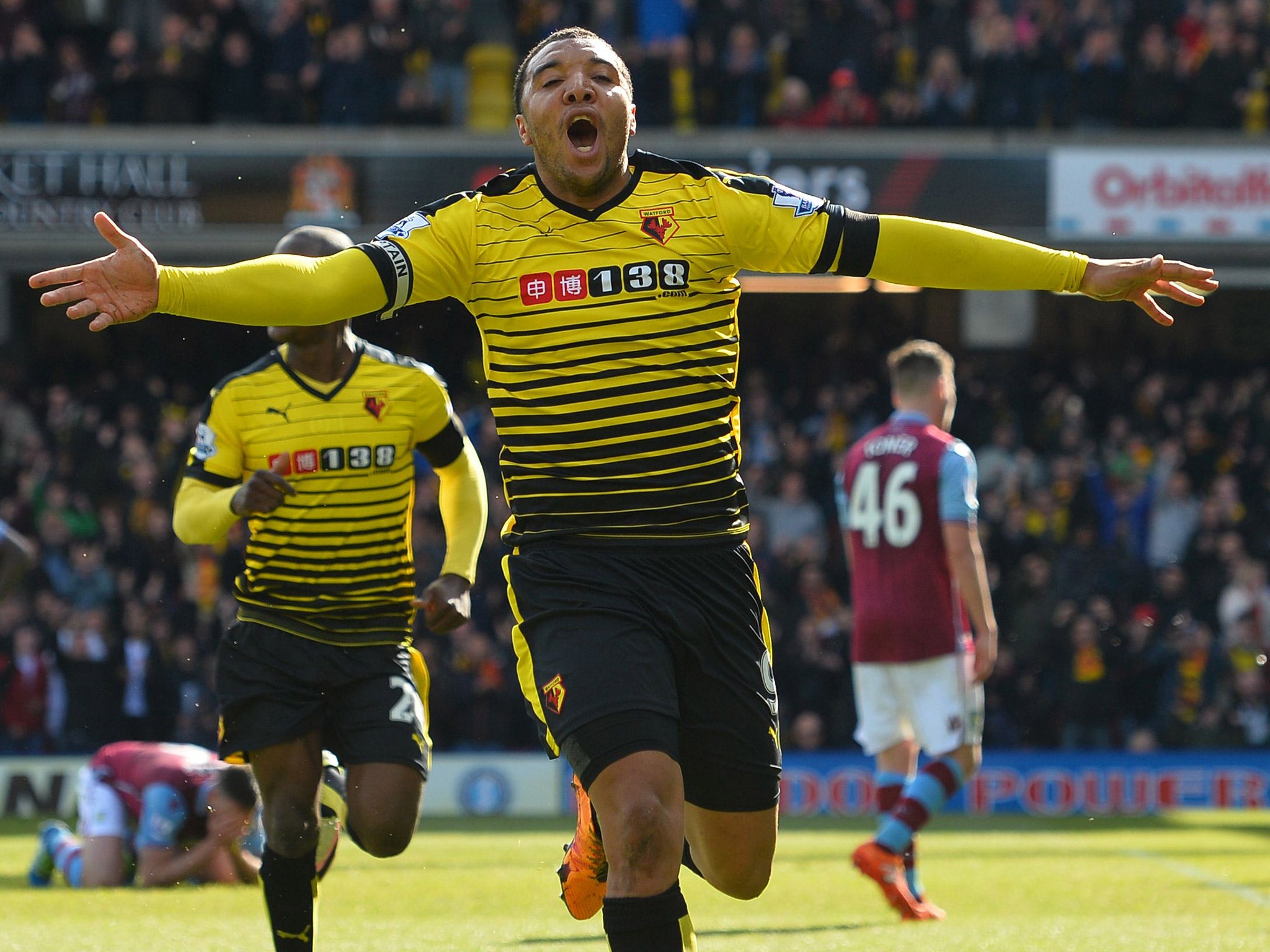 Troy Deeney is being targeted by Premier League champions Leicester