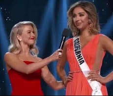 Read more


Miss California stumbles on question over income inequality at pageant