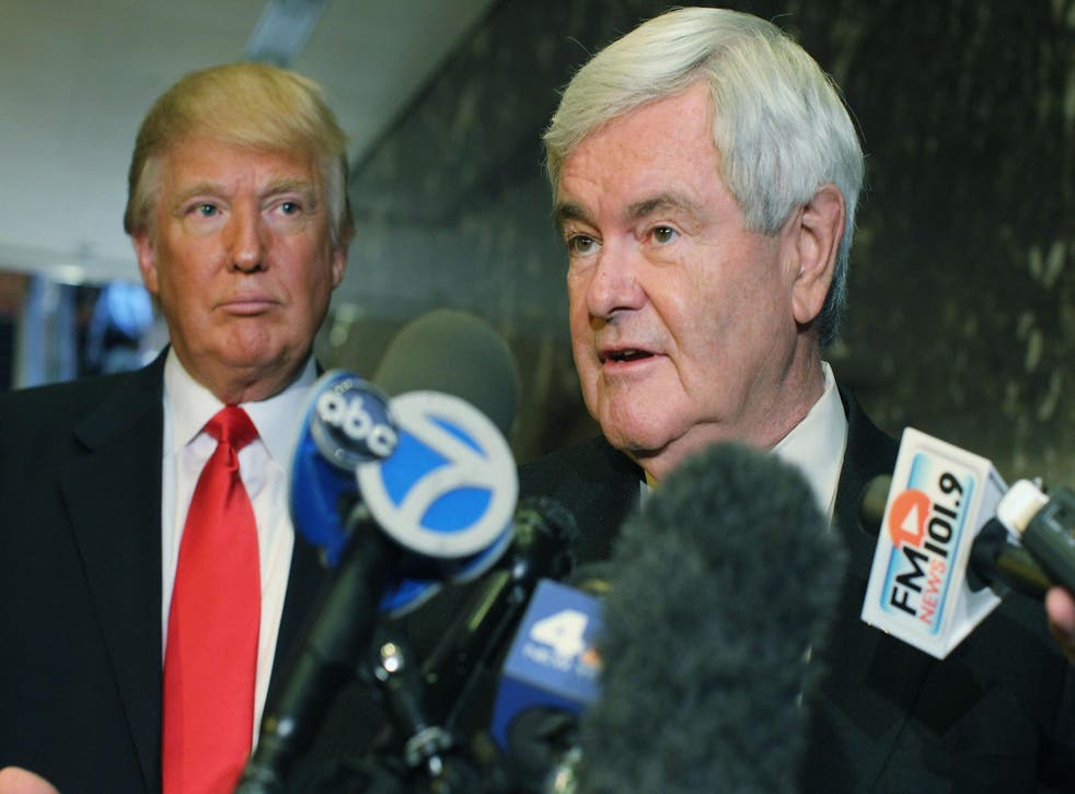 Newt Gingrich, former house speaker, is speculated to be on the ticket for vice president