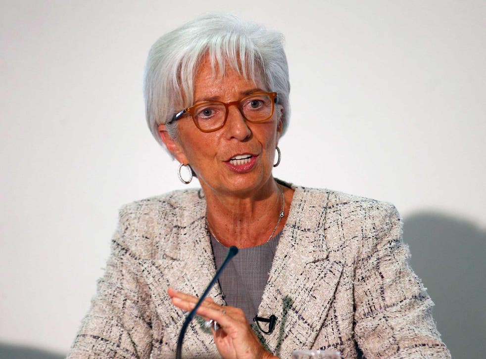 'We want to see clarity sooner rather than later,' Christine Lagarde said