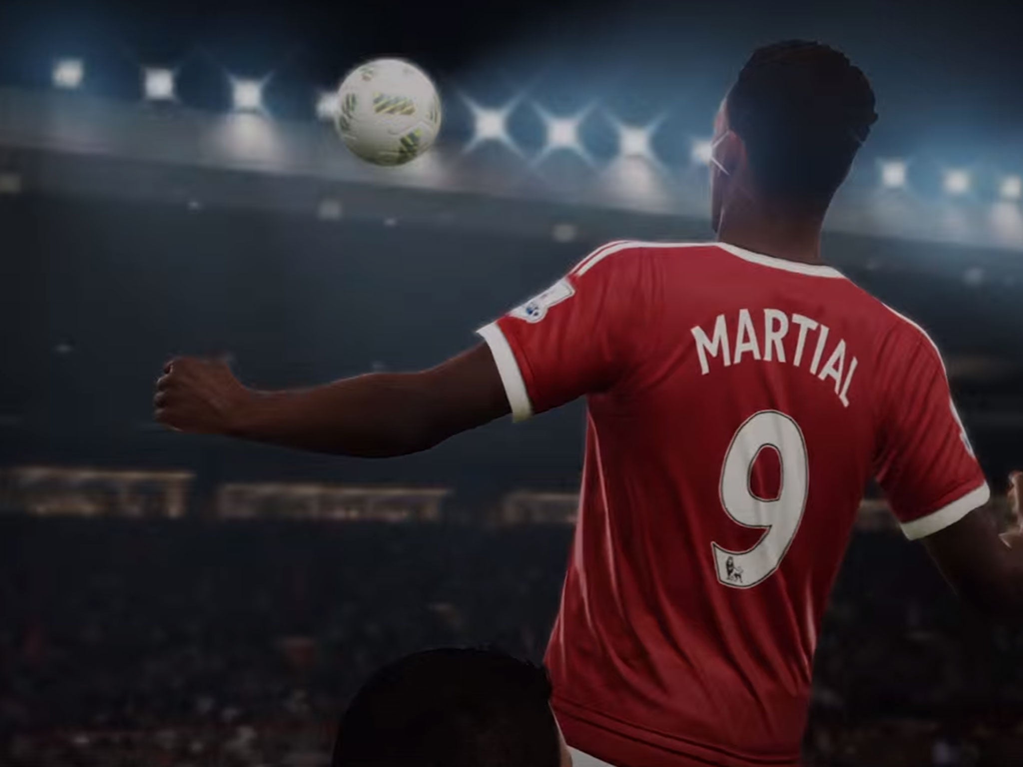 A still from the new Fifa 17 reveal trailer