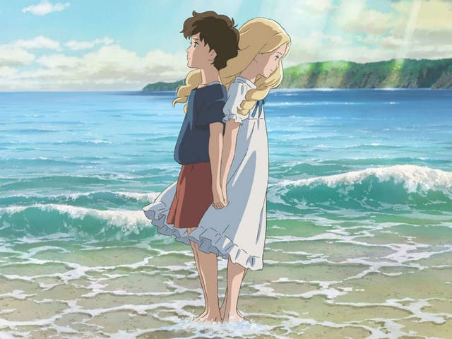 Female leads Anna and Marnie in the latest Studio Ghibli release When Marnie Was There