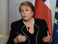 Chile's Michelle Bachelet last woman standing in Latin America