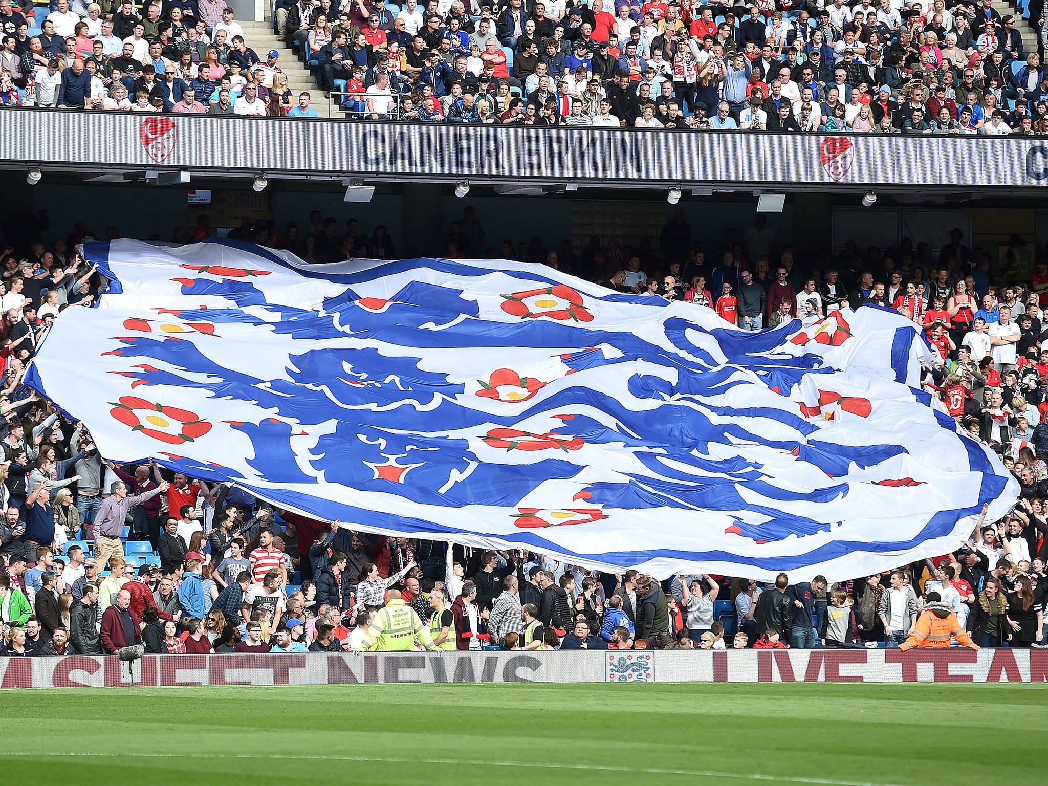 The Three Lions badge