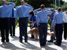 Last surviving 9/11 search dog saluted in hero's send-off in Texas