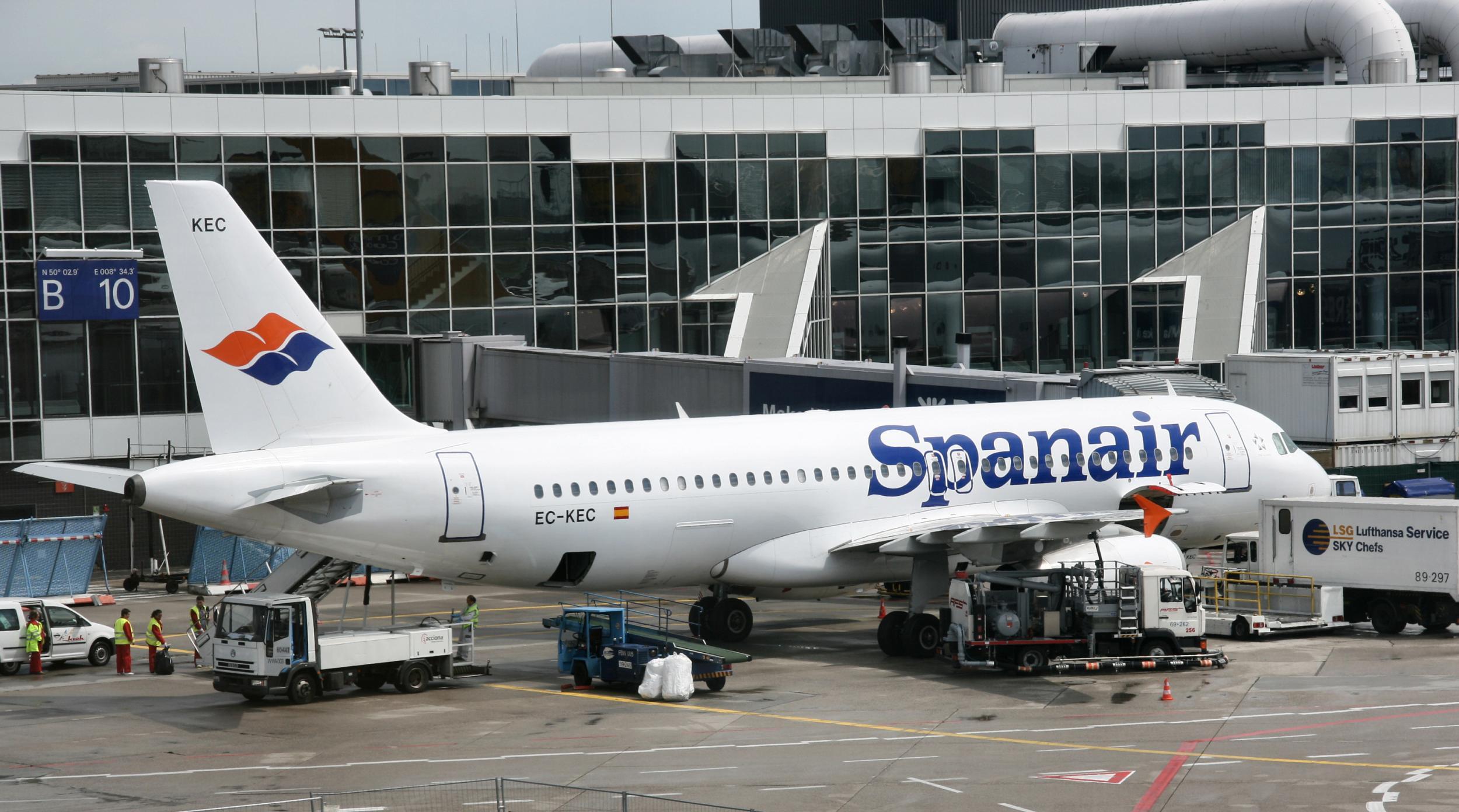 Spanair went out of business in 2012