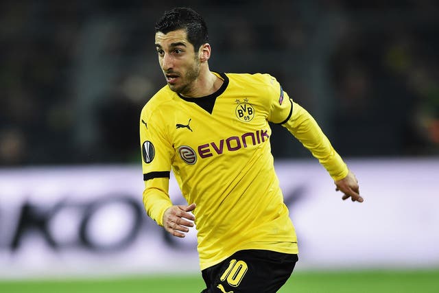 Borussia Dortmund are said to be willing to sell Henrikh Mkhitaryan with Arsenal interested
