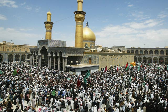 Karbala, in Iraq, is a holy city for Shia Muslims