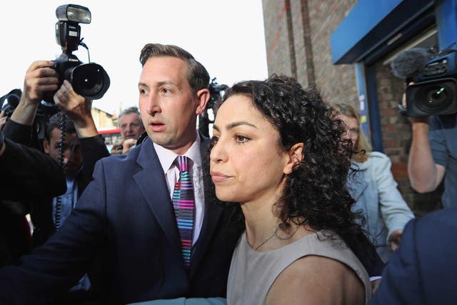 Former Chelsea Football club first-team doctor Eva Carneiro leaves Croydon Employment Tribunal after attending a private hearing in her constructive dismissal case against the club